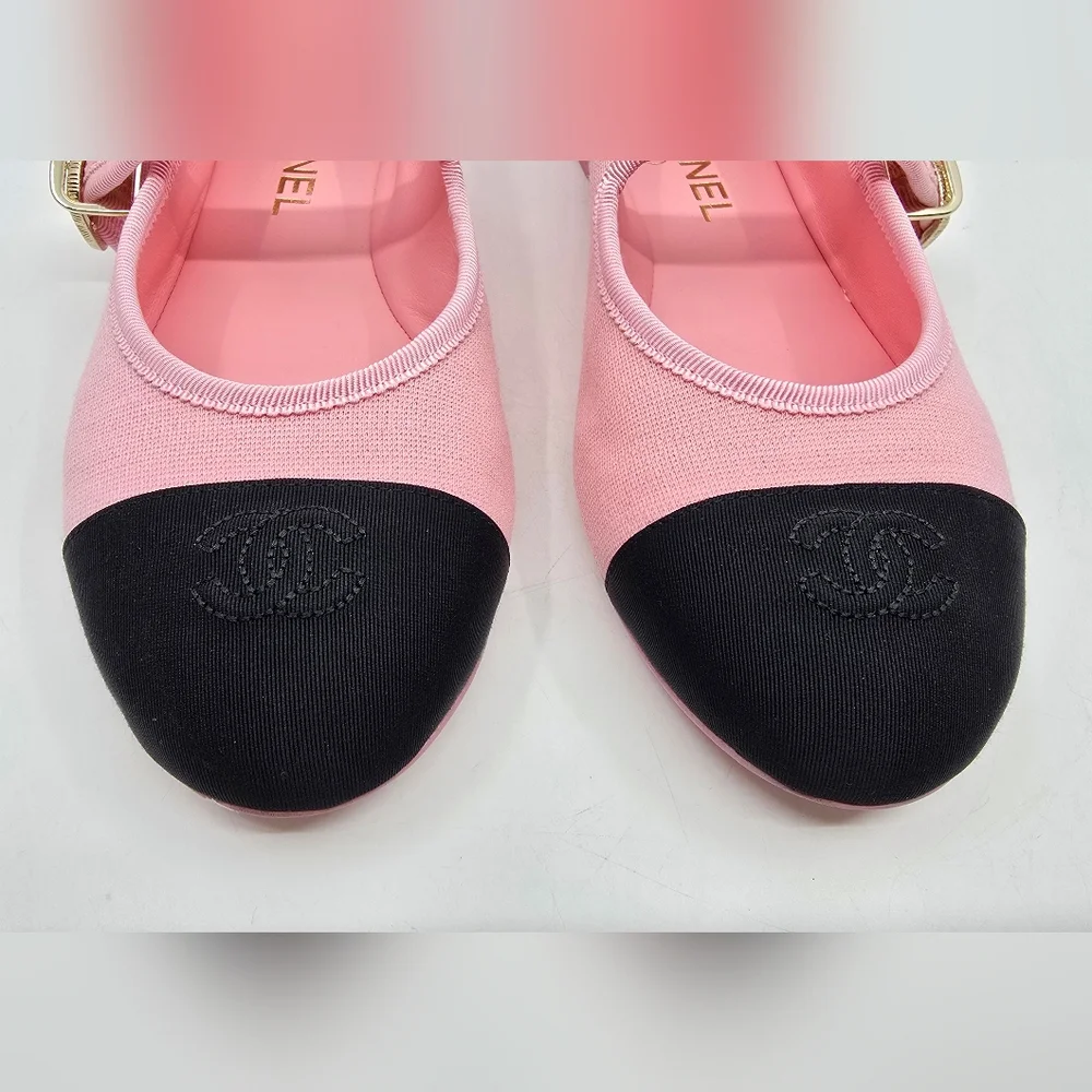 Chanel 25 S Mary Jane Flats